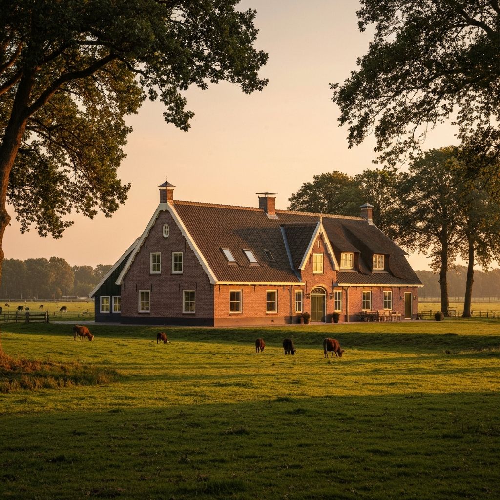 Landelijk vastgoed in Nederland